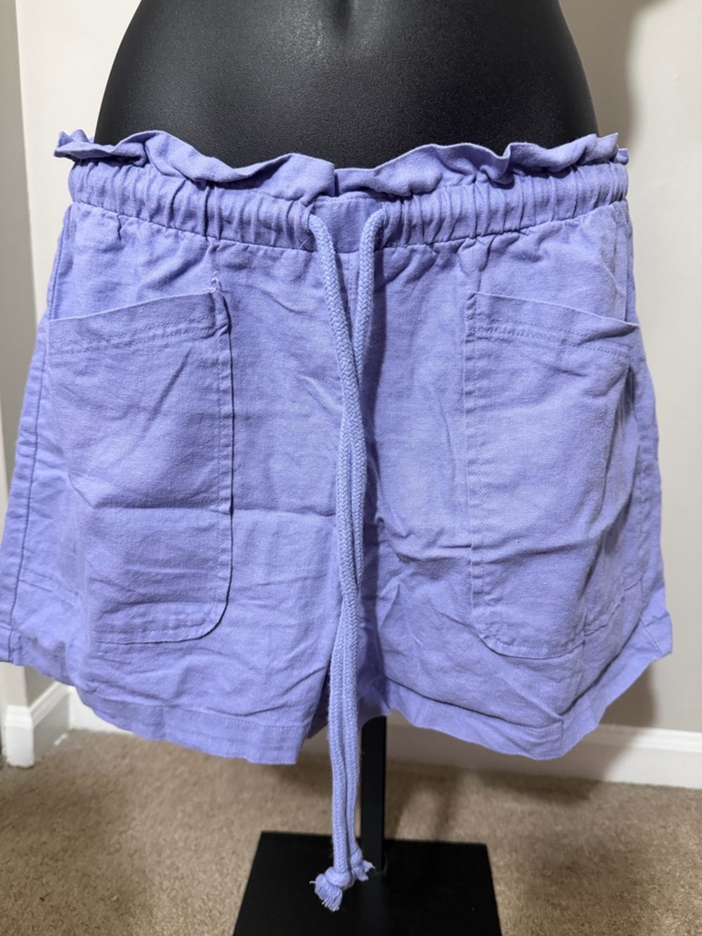 Universal Thread Drawstring Ruffle-Waist Shorts